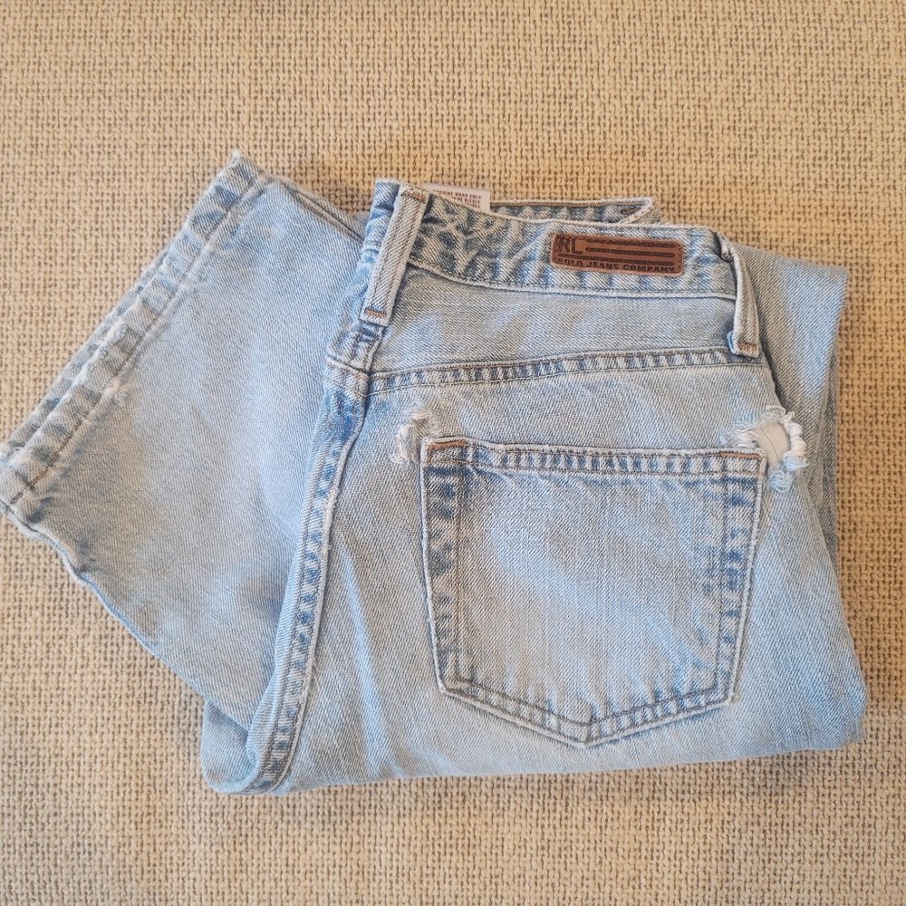 VINTAGE Straight Mom Jeans-Ralph Lauren (Size 2)